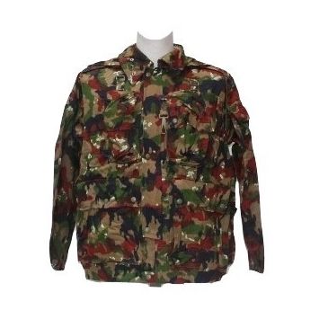Veste militaire Suisse camouflée hiver