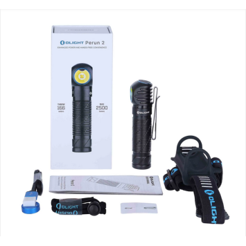 OLIGHT PERUN 2  Puissante 2500 Lumens Orientable packaging