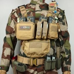 CHEST RIG compact coyote 8