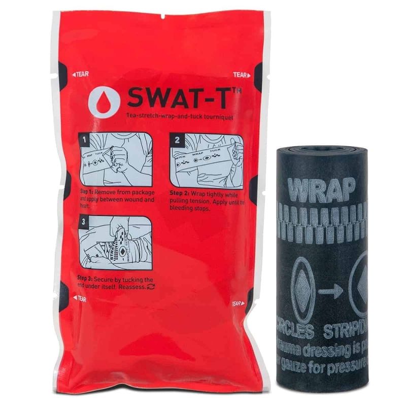 Garrot compressif SWAT-T Noir packaging