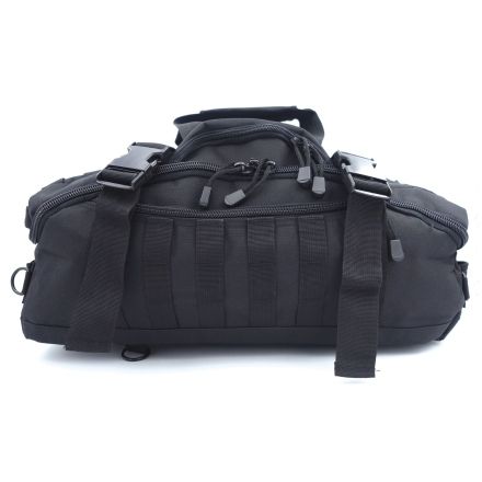 Sac à dos militaire 3 en 1 OPEX 26L Noir vue de profil