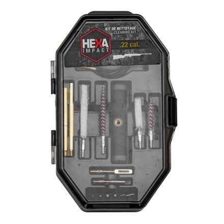 Kit de nettoyage HEXA IMPACT pour armes CAL .22