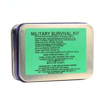 Kit de survie militaire