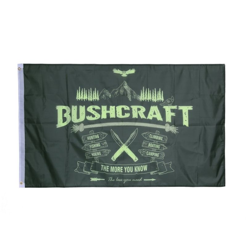Drapeau BUSHCRAFT 1m*1.5m