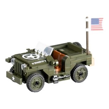 Jeep US ARMY seconde guerre mondiale SLUBAN 
