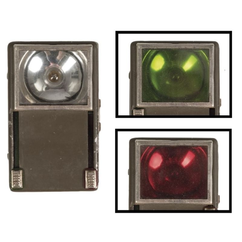 Lampe de poche armée Polonaise 3 couleurs 