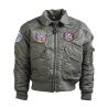 Blouson aviateur enfant Vert bombers