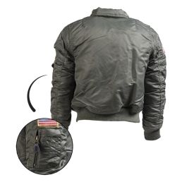 Acheter bombers Blouson aviateur enfant Vert dos