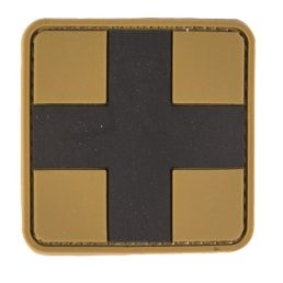 Écusson 3D Médical PVC Velcro Coyote