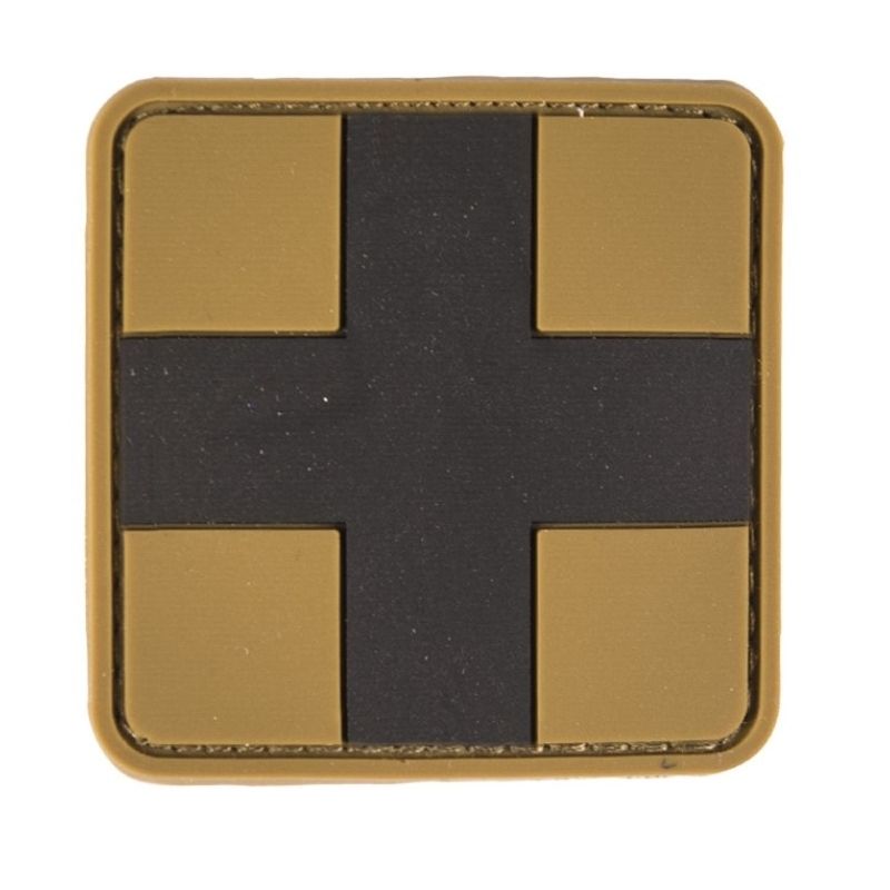 Écusson 3D Médical PVC Velcro Coyote