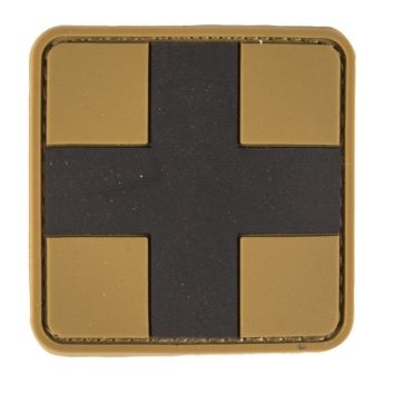 Écusson 3D Médical PVC Velcro Coyote