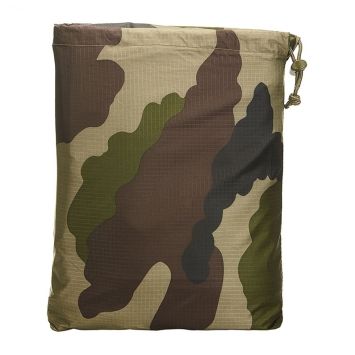 Bâche de terrain 2 x 2 m Ultra-light Ripstop Camouflage CE sac