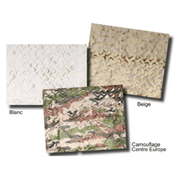Acheter Filet de camouflage et d'ombrage 4m x 3m Blanc, Sable et Camo CE