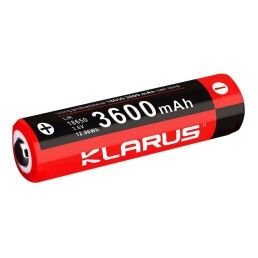 batterie 18650 3600 mAh Klarus rechargeable