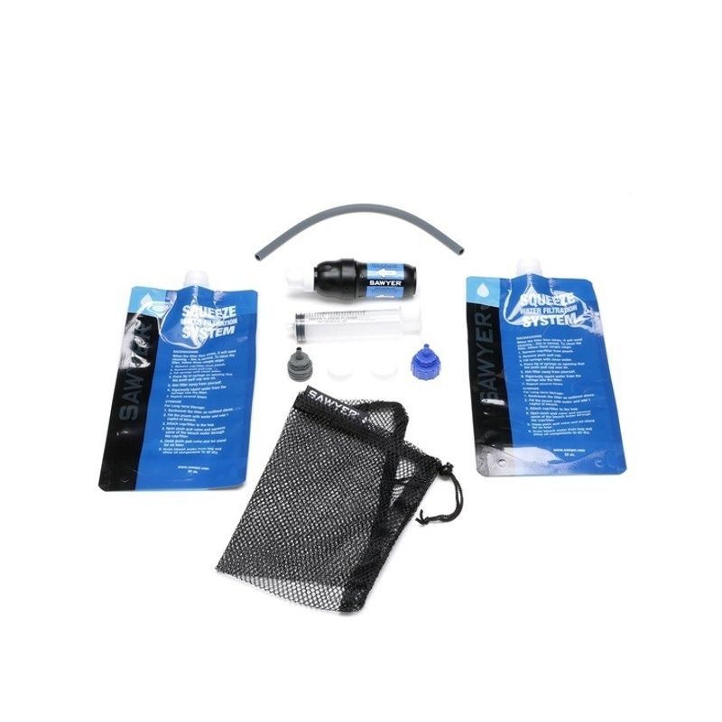 Filtre à eau SAWYER SQUEEZE contenu du pack