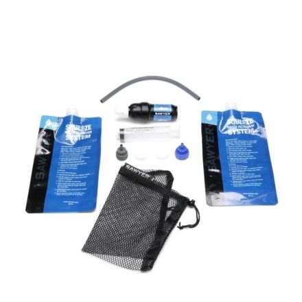 Filtre à eau SAWYER SQUEEZE contenu du pack