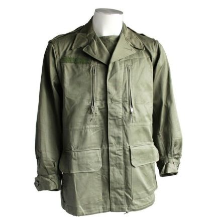 Veste militaire Satin 300 verte origine armée française