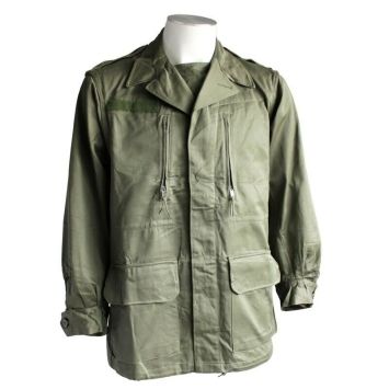 Veste militaire Satin 300 verte origine armée française