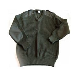 Acheter Pull col V Armée Française Vert occasion