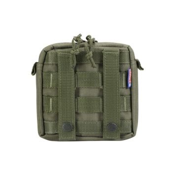 Poche molle 26 x 18 x 8 cm vert
