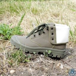 Chaussures de brousse - Pataugas Vertes origine Armée Française