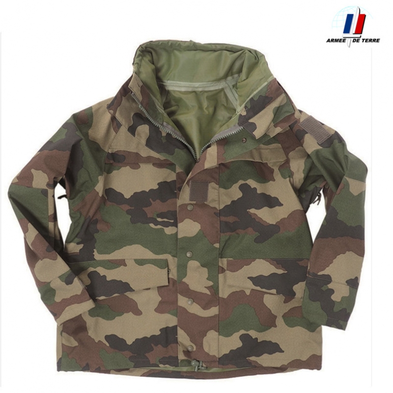 Parka blouson Gore-tex Camouflage CE Armée Française - DAN MILITARY