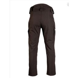 Pantalon Softshell noir vue de dos