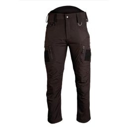 Pantalon Softshell noir, vue de face