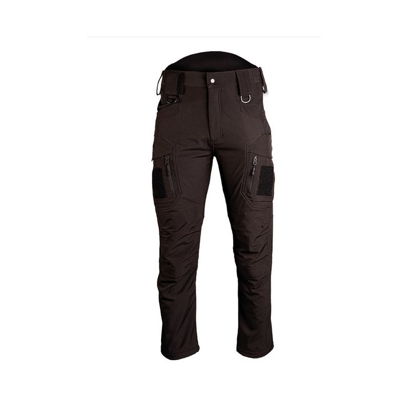 Pantalon Softshell noir, vue de face