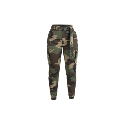 Pantalon F2 Femme Camouflage Woodland