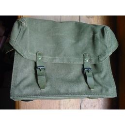 Musette toile et cuir Armée Française