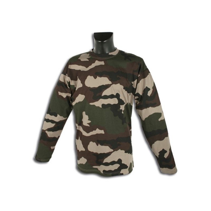 T-shirt manches longues camo CE