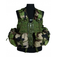 Gilet tactical modulable camouflage CE Mil-tec