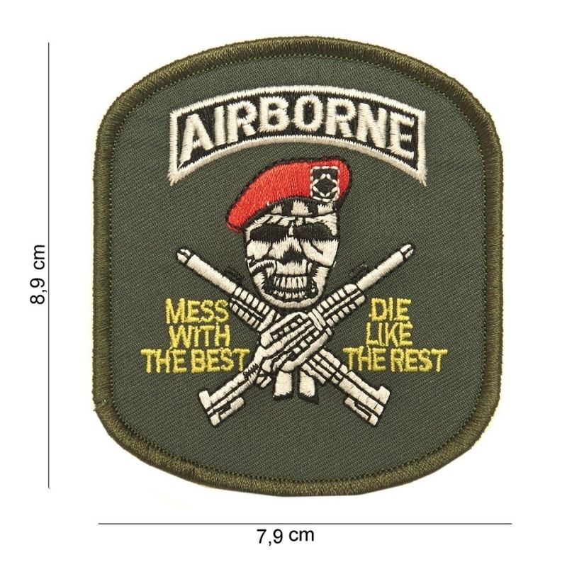 Patch Brodé Thermocollant Cocarde Air Force Française - 6x6cm, Dos Adhésif - Pour Customisation Vêtements, Sacs