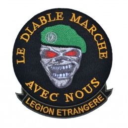 Écusson brodé Légion Étrangère Diable