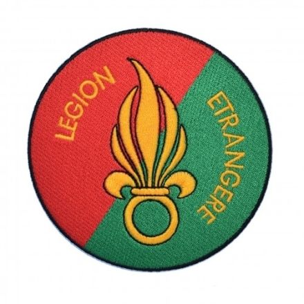 Écusson brodé Legion Patria Nostra Rouge/Vert Thermocollant