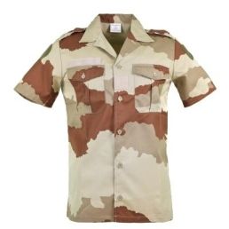 Chemisette Camouflage Désert Armée Française