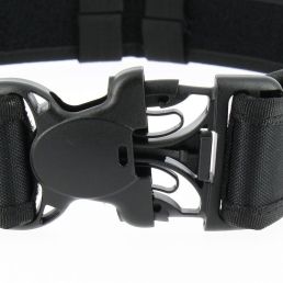 Ceinturon avec boucle sécurisée Noir