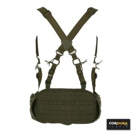 Ceinture de combat avec brelage Cordura vert pas cher
