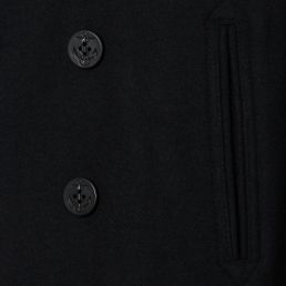 Caban militaire US Navy Boutons Noirs