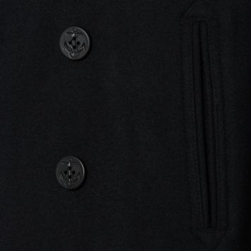 Caban militaire US Navy Boutons Noirs
