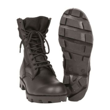 Rangers Jungle Boots noires — Semelle Panama