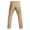 pantalon Fighter coyote, vue de dos, poches cargo latérales, serrage bas de jambe