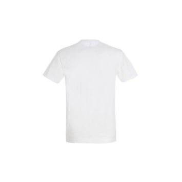 T-shirt blanc 100% coton pas cher