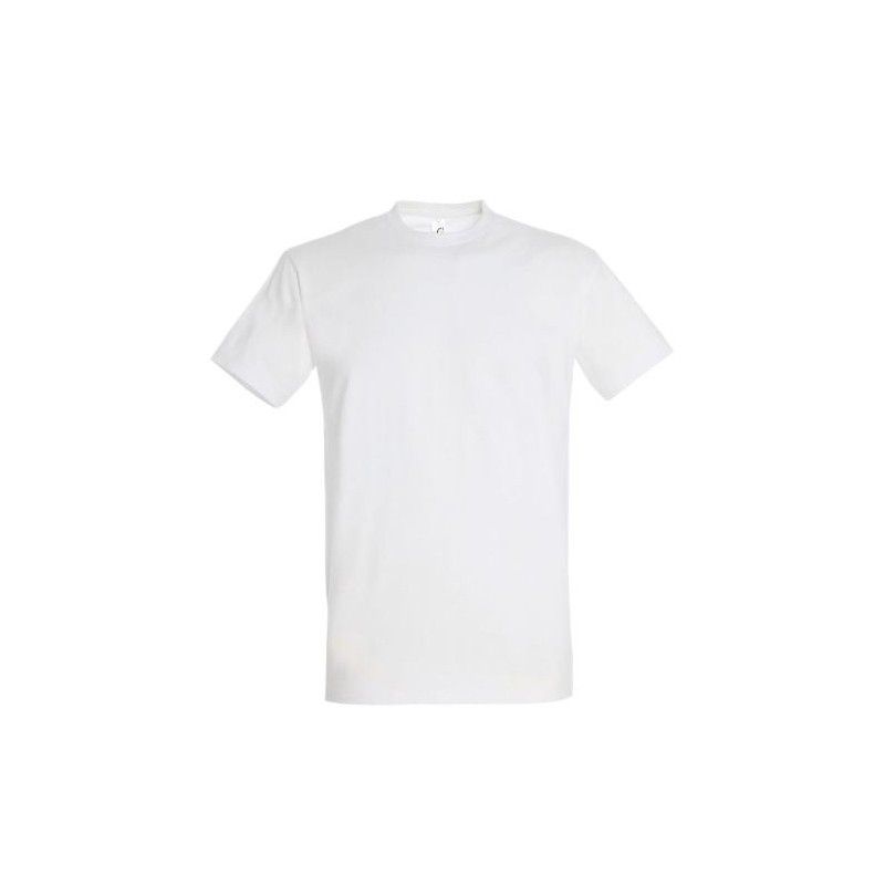 T-shirt blanc 100% coton