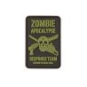 Écusson Zombie Apocalypse PVC Velcro
