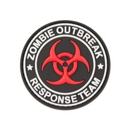 Écusson Zombie Outbreak PVC Velcro