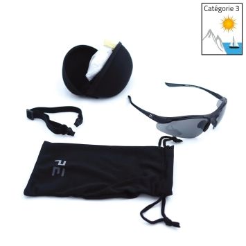 Lunettes de soleil Noires pas cher