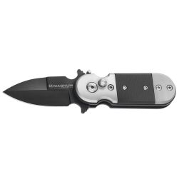couteau automatique Boker Black Lightning - Lame 50mm - Manche G10/acier – Clip