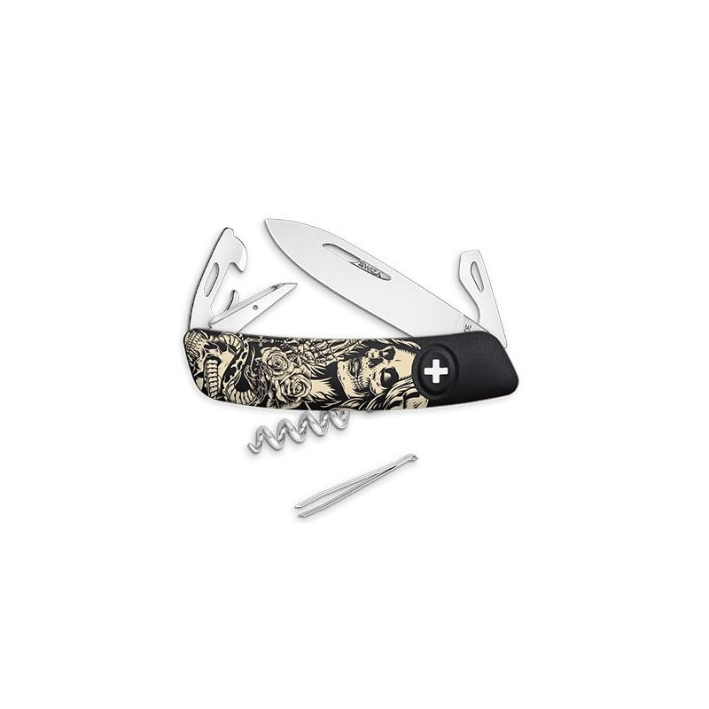 couteau suisse swiza D03, Dia De Los Muertos, 11 fonctions